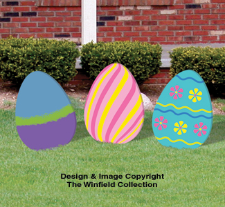 Product Image of Large Easter Eggs Woodcraft Pattern Set