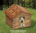 Landscape Timber Doghouse Plans