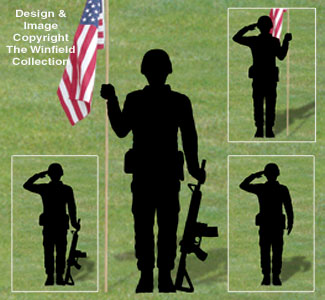 Product Image of Military Men Shadow Patterns