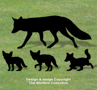 Fox Family Shadow Patterns