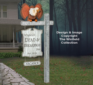 Product Image of Dead & Breakfast Sign Plan