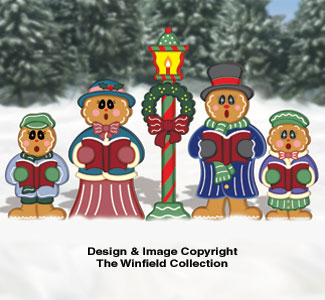 Product Image of Gingerbread Victorian Carolers Pattern