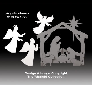 Product Image of Small Silent Night Angels Pattern