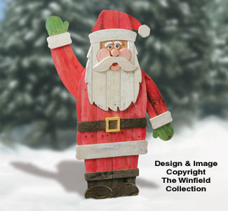 Product Image of Pallet Wood Santa Plan