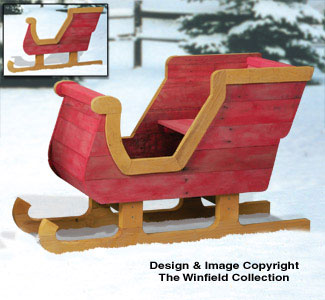 Product Image of Pallet Wood Sleigh Plans