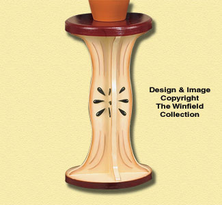 Product Image of Apple Core Plant Stand Wood Pattern