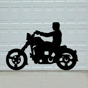 Product Image of Biker Buddies Motorcycle Shadow Pattern