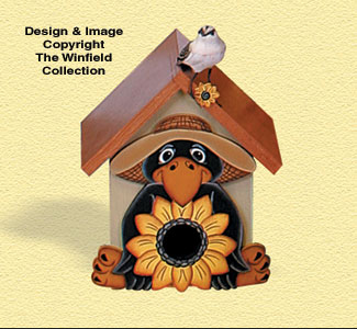 Product Image of Crow Birdhouse Woodcraft Pattern
