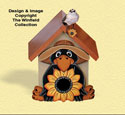 Crow Birdhouse Woodcraft Pattern