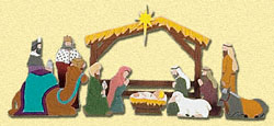 Simple Nativity Pattern