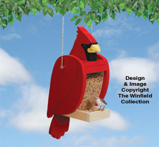Product Image of Cardinal Bird Feeder Pattern