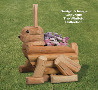 Product Image of Landscape Timber Rabbit Planter Plan