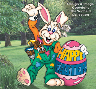 Product Image of Bunny Artist Yard Display Pattern
