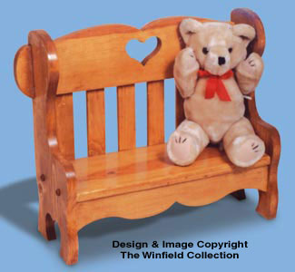Product Image of Couple's Bench Woodcraft Pattern