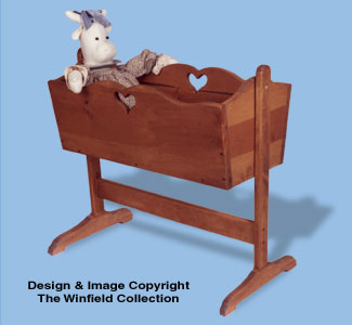 Country Cradle Woodcraft Pattern