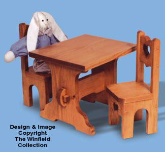 Product Image of Table & Chairs Woodcraft Patterns