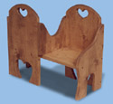 Courting Bench Woodcraft Pattern