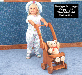 Product Image of Doll Stroller Wood Pattern