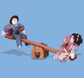 Product Image of Doll Teeter Totter Woodcraft Pattern 