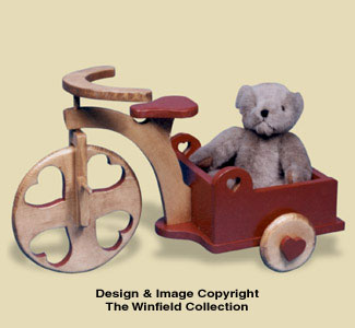 Product Image of Delivery Trike Woodcraft Pattern