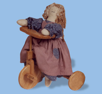 Bear Tricycle Woodcraft Pattern