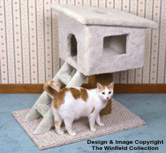 Product Image of Cat Tree House Wood Plans
