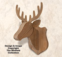 Pallet Wood Deer Mount Pattern
