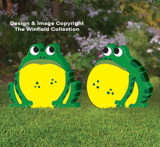 Giant Fat Garden Frogs Pattern