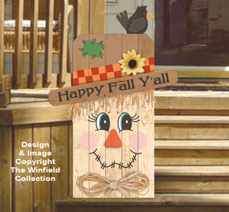 Product Image of Reversible Pallet Wood Snowman/Scarecrow Pattern