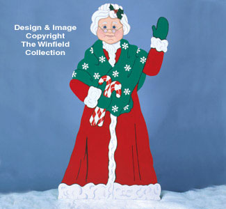 Product Image of Life-Size Mrs. Claus Woodcraft Pattern
