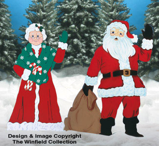 Product Image of Santa & Mrs. Claus Pattern Combo