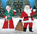 Santa & Mrs. Claus Pattern Combo
