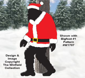 Product Image of Bigfoot Santa Coat & Hat