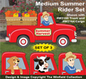 Medium Summer Rider Pattern Set - Downloadable