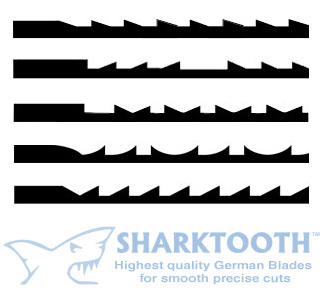 SHARKTOOTH/OLSON  Scroll Saw Blades - Variety Pack - Plain End