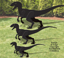 Velociraptor Woodcraft Pattern