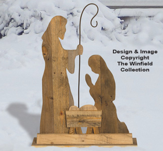 Product Image of Pallet Wood Nativity Woodcraft Pattern