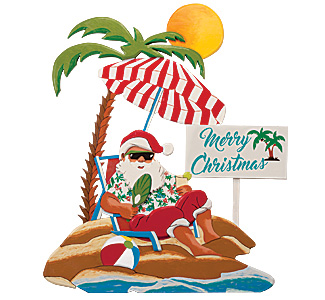 Product Image of Santa On The Beach Woodcraft Pattern