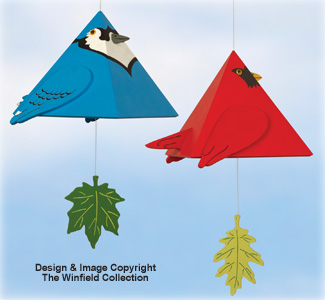 Product Image of Bird Bell Wind Chimes Woodcraft Pattern