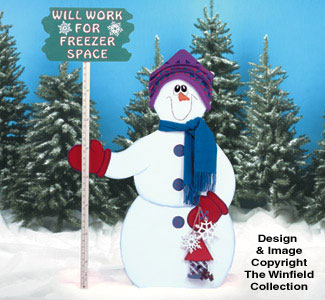Product Image of Working For Freezer Space Woodcraft Pattern
