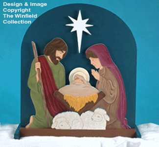 Product Image of Glowing Nativity Woodcraft Plans