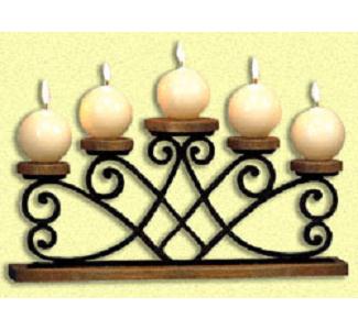 Product Image of Wrought Iron Look Candelabra Project Pattern