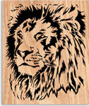 Jungle King Scrolled Art Project Pattern