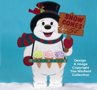 Product Image of Snow Cone Sales Woodcraft Pattern
