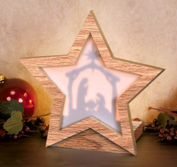 Lighted Nativity Star Project Pattern