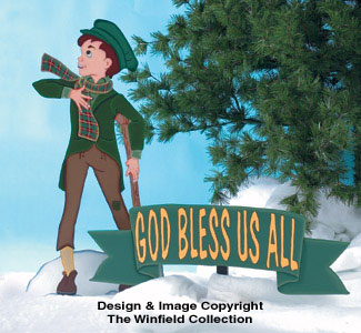 Product Image of God Bless Us All Woodcraft Pattern