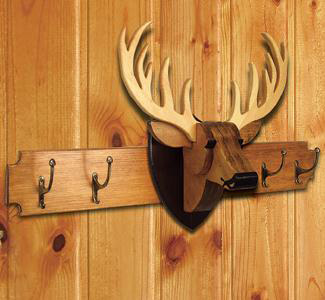 Wall Mounted Deer Rack Project Patterns