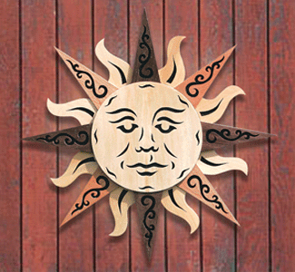 Product Image of Radiant Sun Hanging Décor Project Patterns