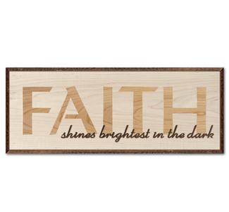 Product Image of FAITH Inlay Wall Décor Project Pattern