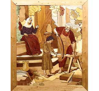 Product Image of The Carpenter Intarsia Design Pattern